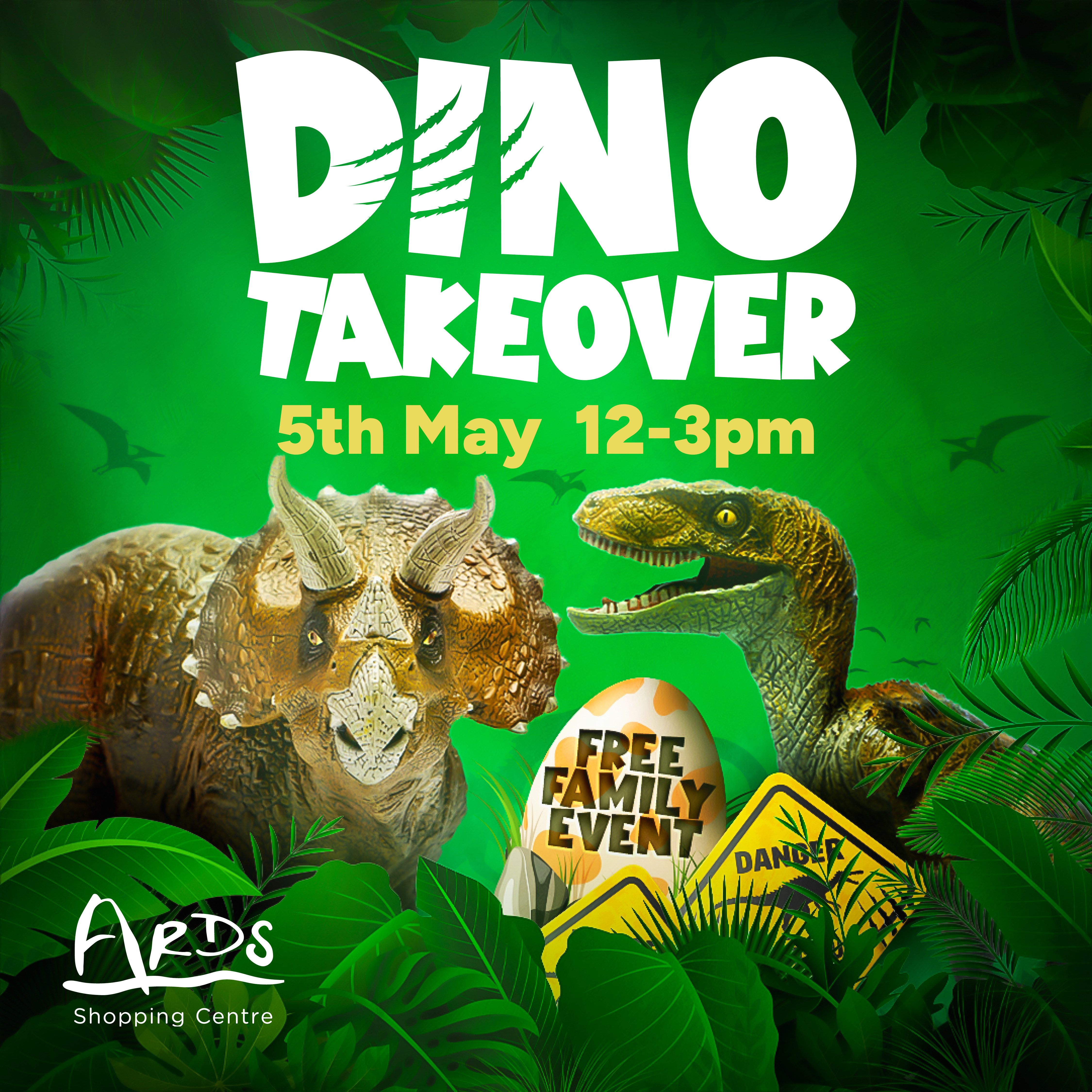 Dino Takeover at Ards Shopping Centre!