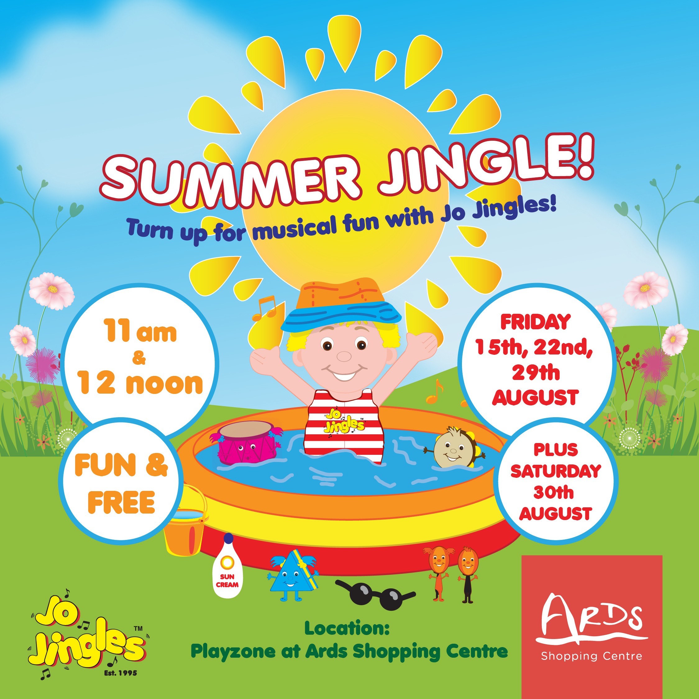 Jo Jingles Returns to Ards Shopping Centre!