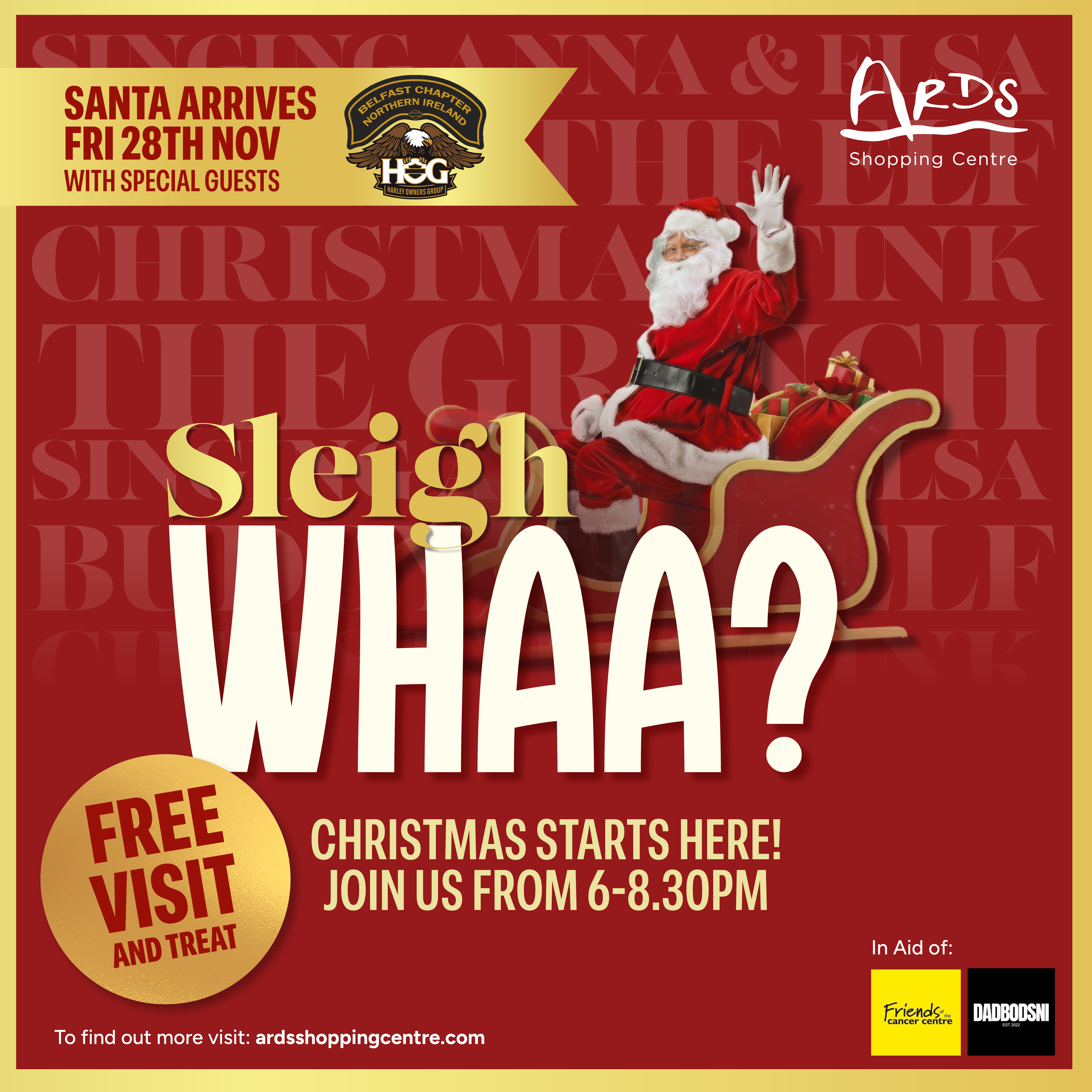 Santa's Arrival - Friday 28th November!