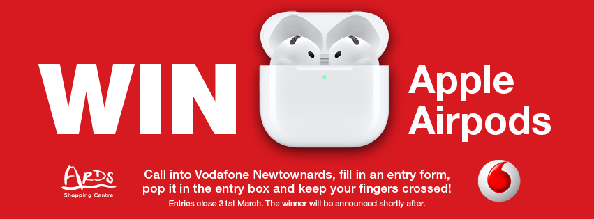 Apple Airpods Giveaway with Vodafone