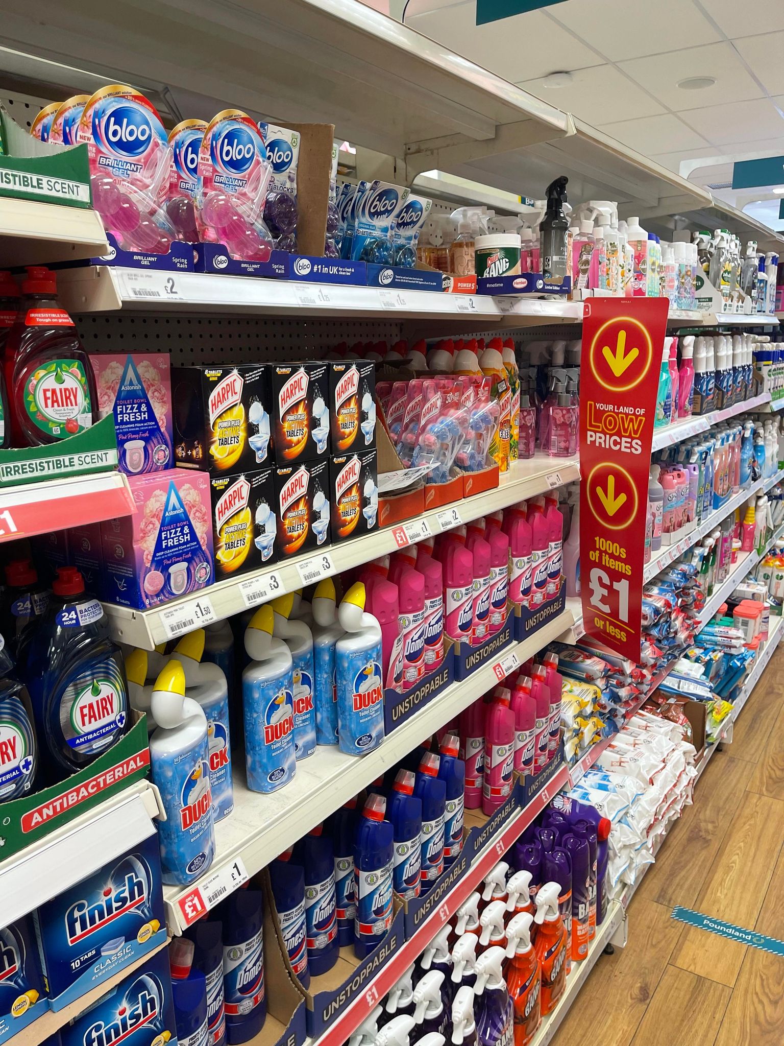 Poundland Cleaning