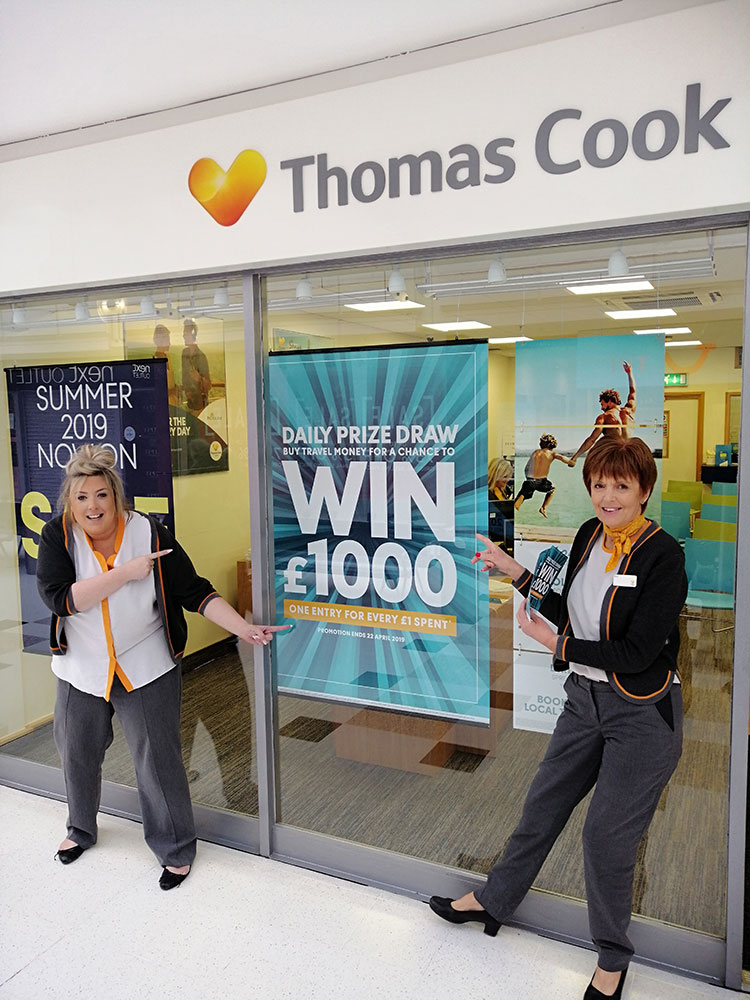 Your chance to win £1000 with Thomas Cook