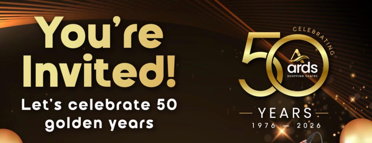 Ards Shopping Centre 50th Birthday